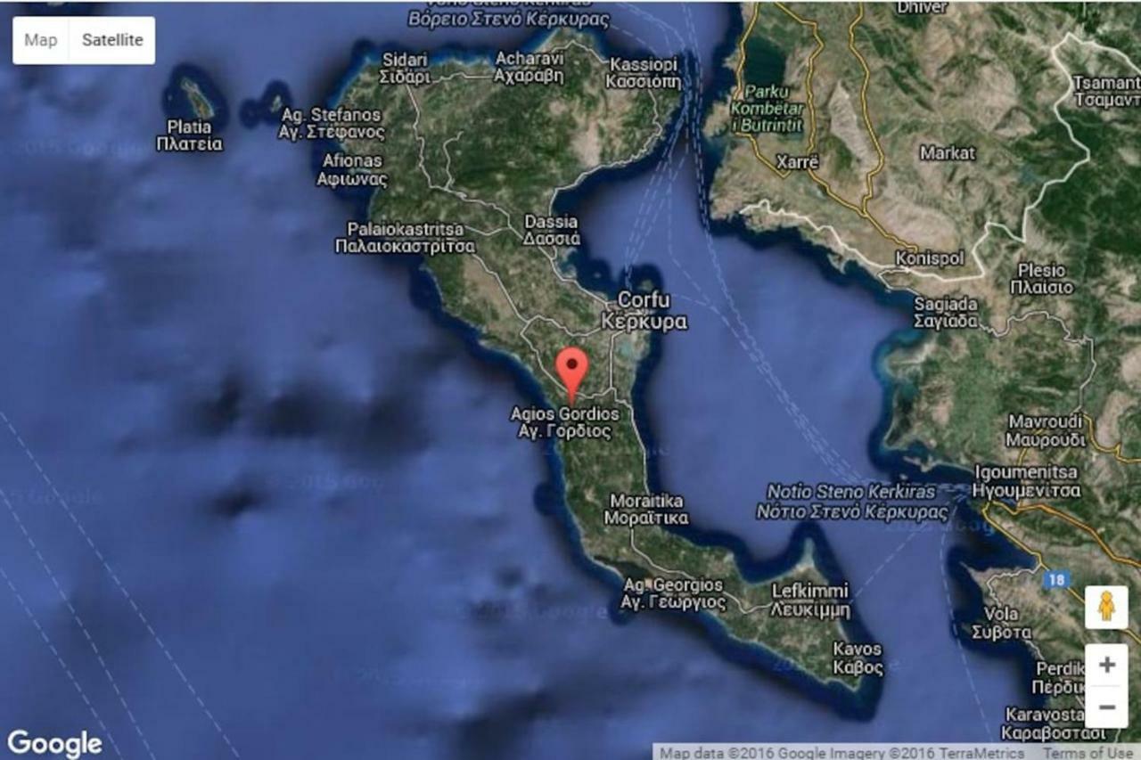 Corfu Quality Suite, Tranquility, Mountain & Sea Views Agios Gordios (Corfu) Exterior foto